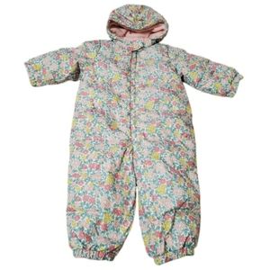 Gap Baby Floral Puffer Snowsuit
